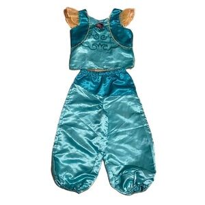 Nickelodeon Shimmer & Shine Two Piece Costume 4-6X Genie Blue Halloween